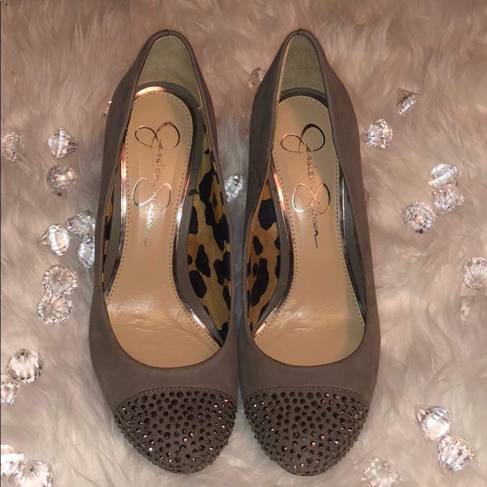 Jessica Simpson Rhinestone Wedge